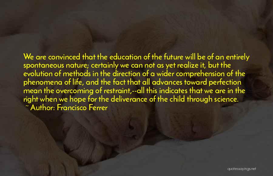 Right Direction In Life Quotes By Francisco Ferrer