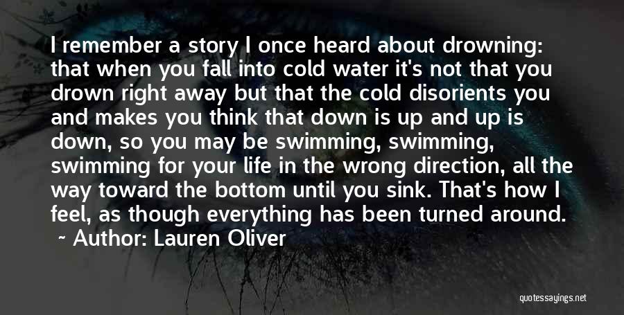 Right Direction In Life Quotes By Lauren Oliver