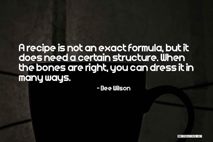 Right Formula Quotes By Bee Wilson Right Formula Quotes By Bee Wilson