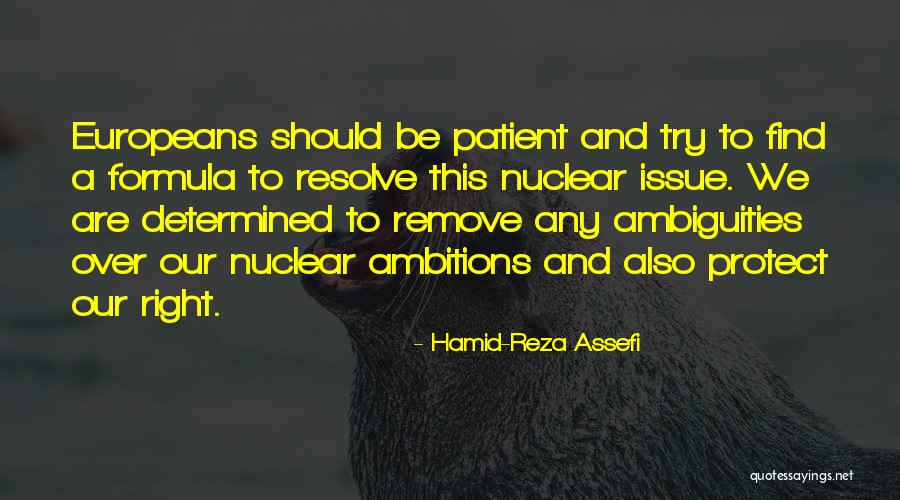 Right Formula Quotes By Hamid-Reza Assefi Right Formula Quotes By Hamid-Reza Assefi