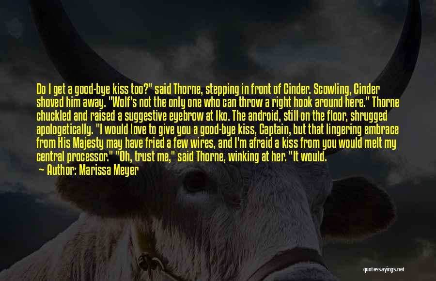 Right In Front Of You Quotes By Marissa Meyer