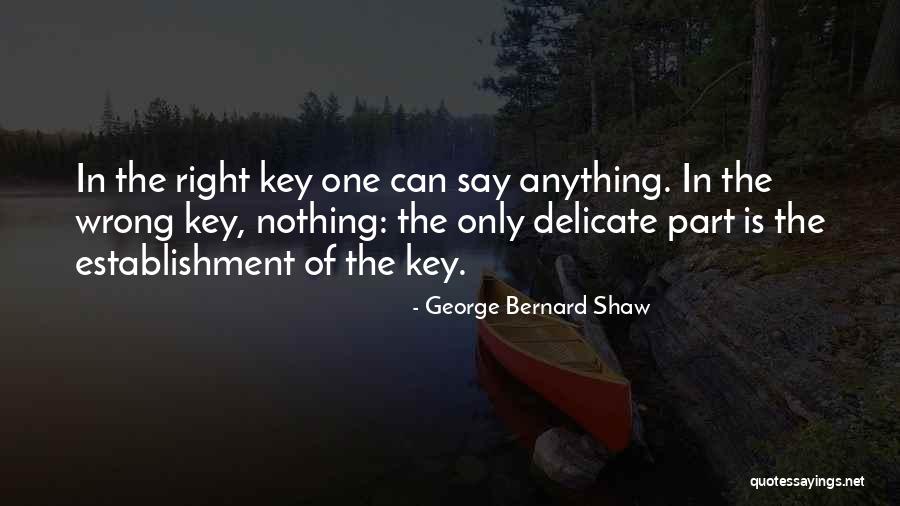 Right Keys Quotes By George Bernard Shaw Right Keys Quotes By George Bernard Shaw