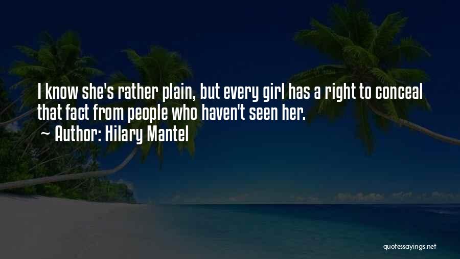 Right Manners Quotes By Hilary Mantel