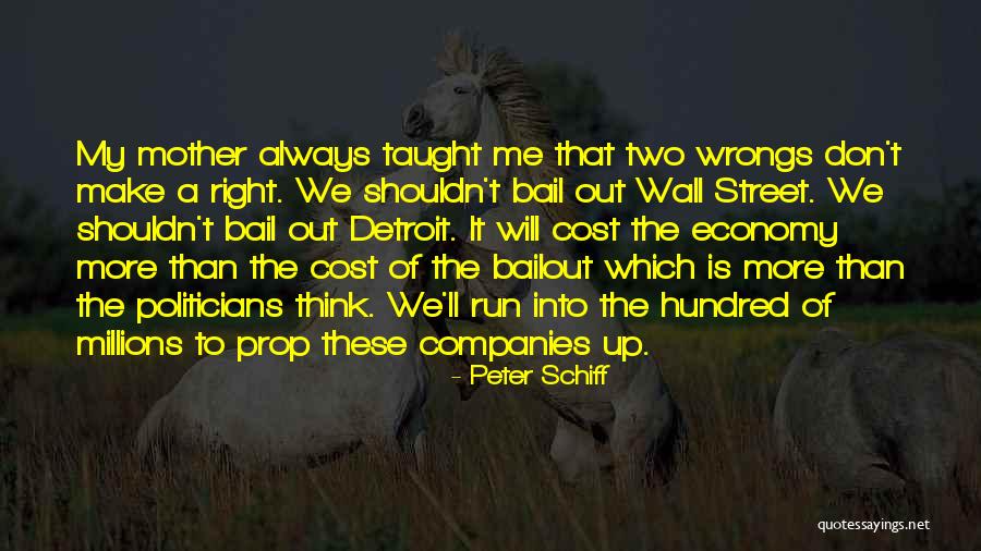 Right My Wrongs Quotes By Peter Schiff Right My Wrongs Quotes By Peter Schiff