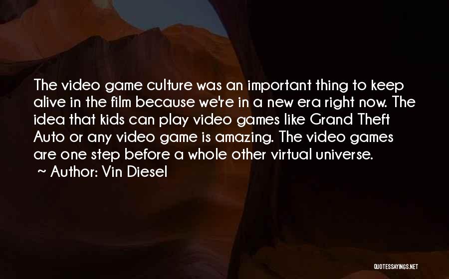 Right Now Video Quotes By Vin Diesel