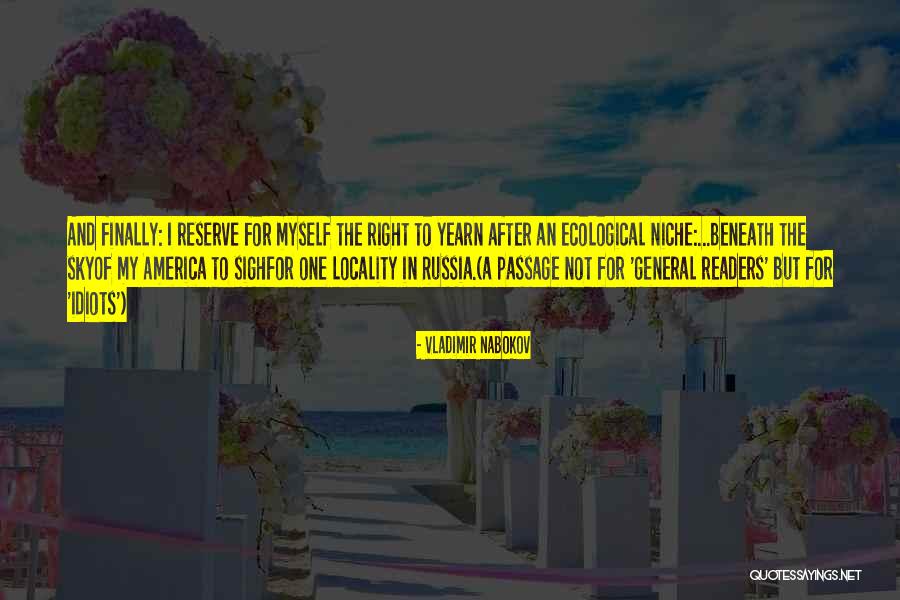 Right Of Passage Quotes By Vladimir Nabokov Right Of Passage Quotes By Vladimir Nabokov