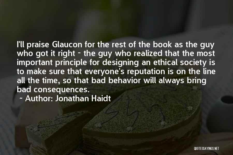 Right On Time Quotes By Jonathan Haidt