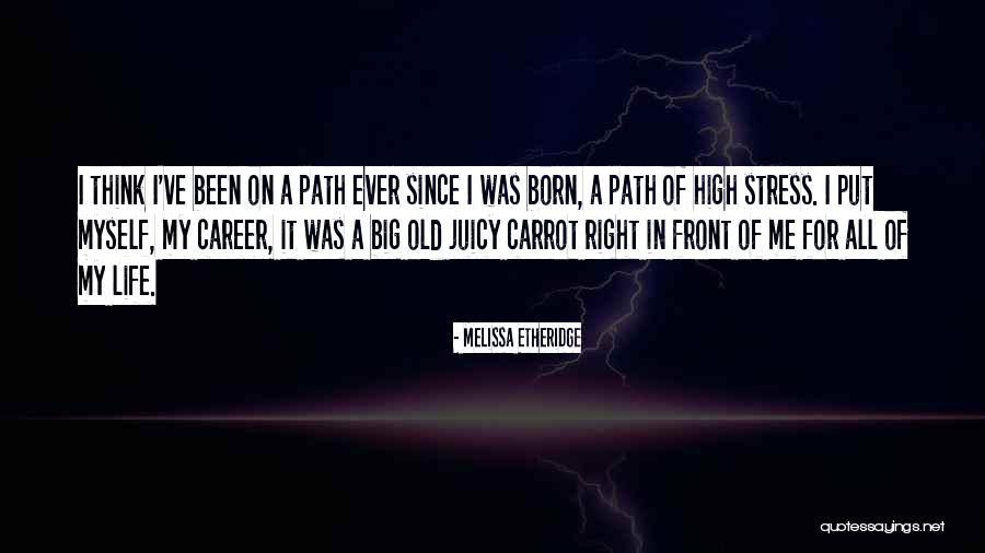 Right Path In Life Quotes By Melissa Etheridge Right Path In Life Quotes By Melissa Etheridge