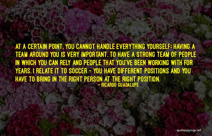 Right Person Important Quotes By Ricardo Guadalupe Right Person Important Quotes By Ricardo Guadalupe