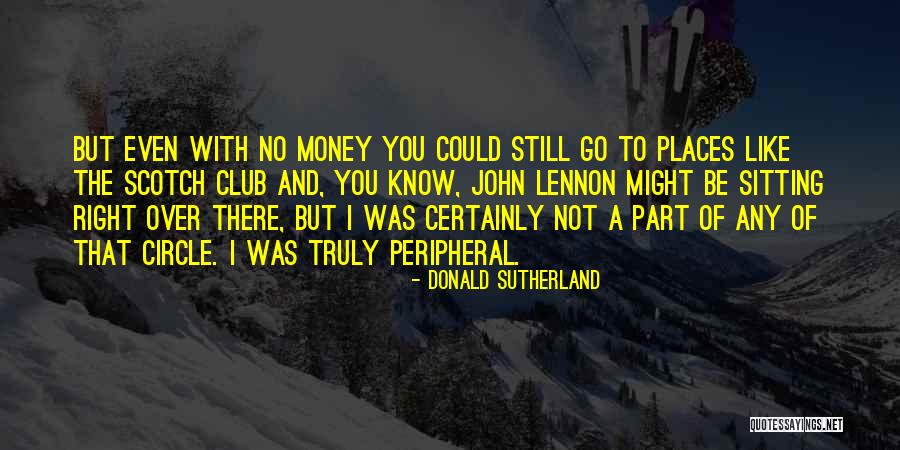 Right Places Quotes By Donald Sutherland Right Places Quotes By Donald Sutherland