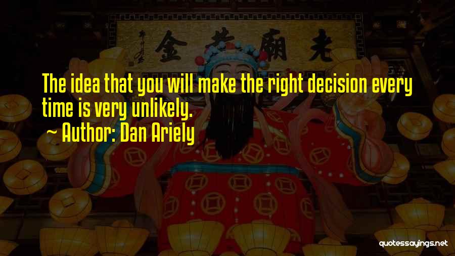 Right Time Quotes By Dan Ariely