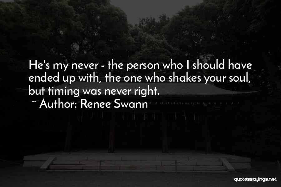 Right Timing Quotes By Renee Swann