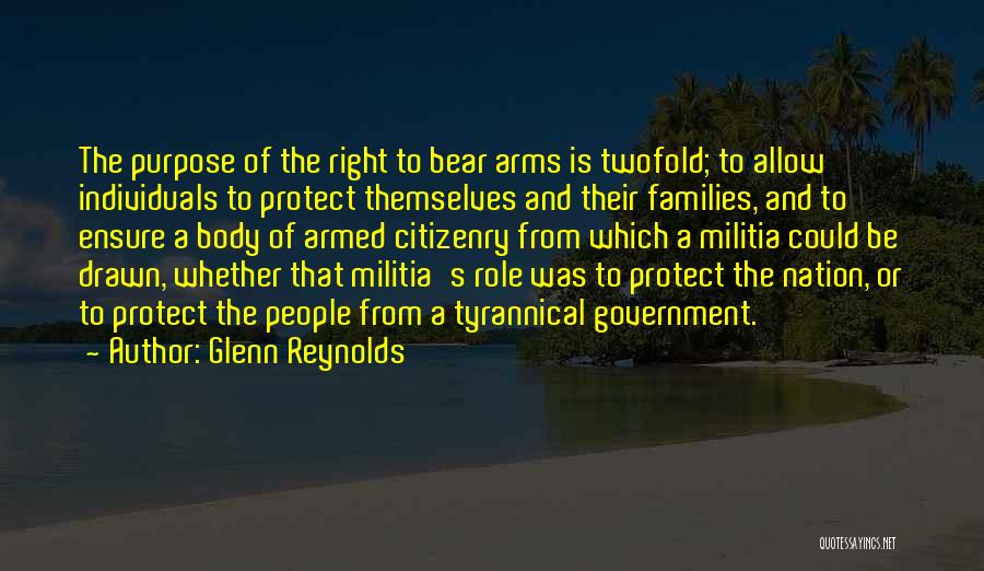 Right To Bear Arms Quotes By Glenn Reynolds