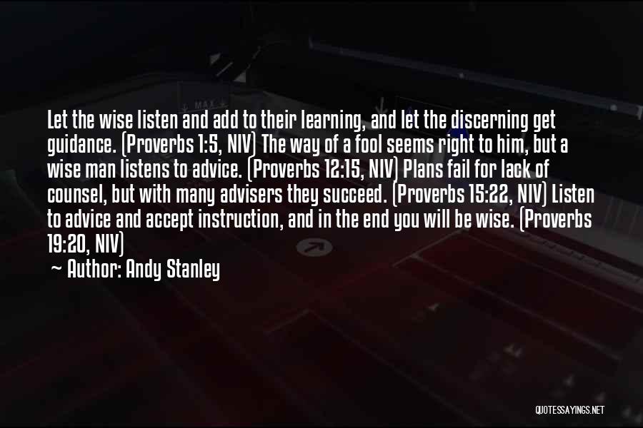 Right To Counsel Quotes By Andy Stanley