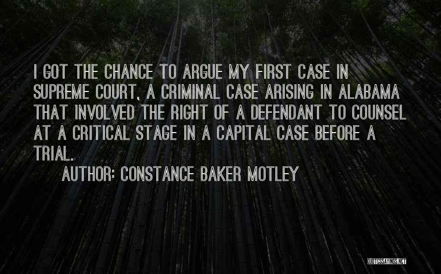 Right To Counsel Quotes By Constance Baker Motley