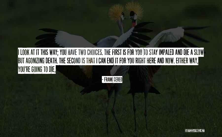 Right To Die Quotes By Frank Cereo Right To Die Quotes By Frank Cereo