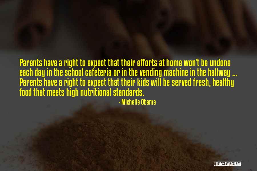 Right To Food Quotes By Michelle Obama