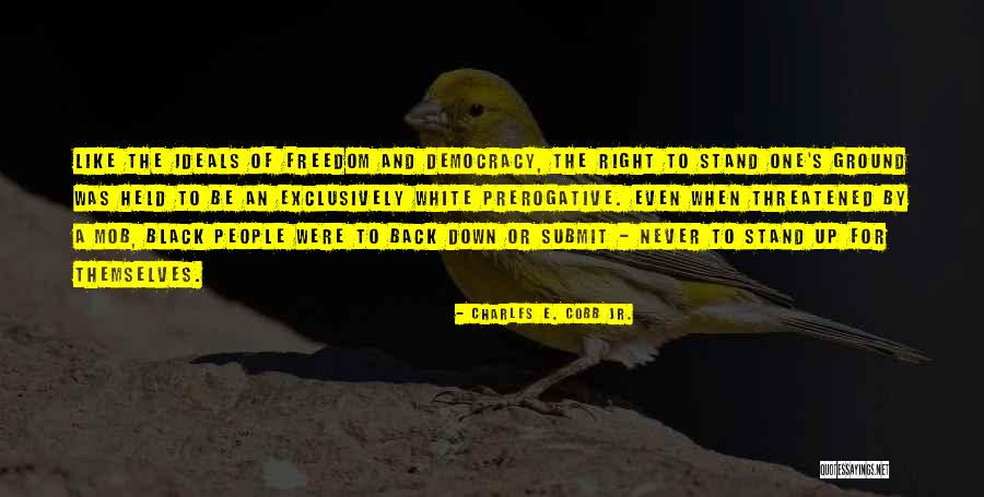 Right To Freedom Quotes By Charles E. Cobb Jr. Right To Freedom Quotes By Charles E. Cobb Jr.