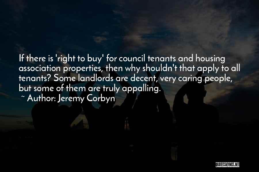 Right To Housing Quotes By Jeremy Corbyn