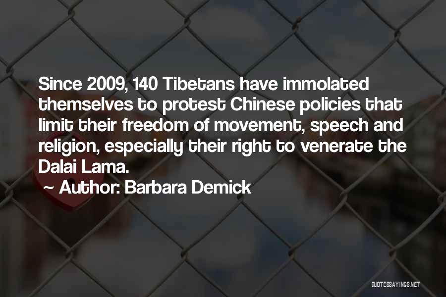 Right To Protest Quotes By Barbara Demick