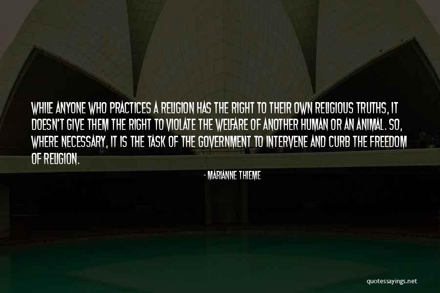 Right To Religious Freedom Quotes By Marianne Thieme Right To Religious Freedom Quotes By Marianne Thieme