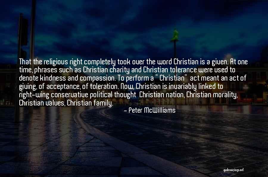 Right To Religious Freedom Quotes By Peter McWilliams