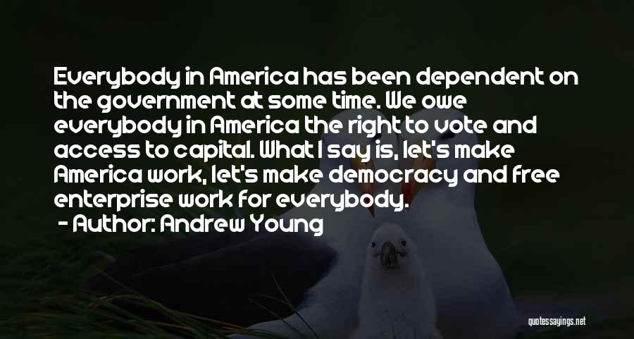 Right To Vote Quotes By Andrew Young