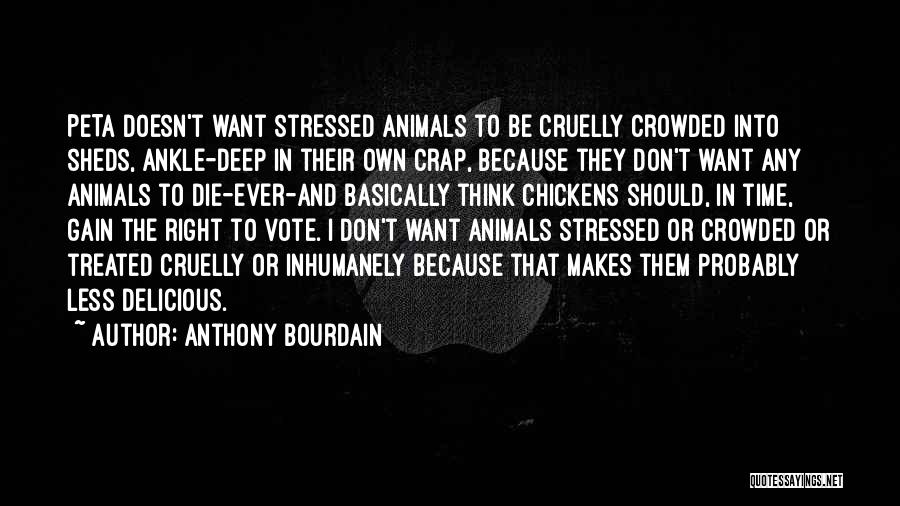 Right To Vote Quotes By Anthony Bourdain