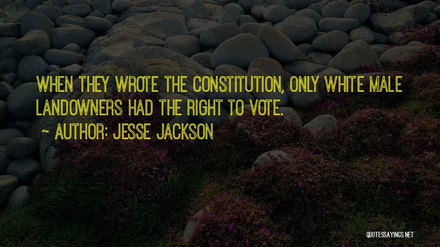 Right To Vote Quotes By Jesse Jackson