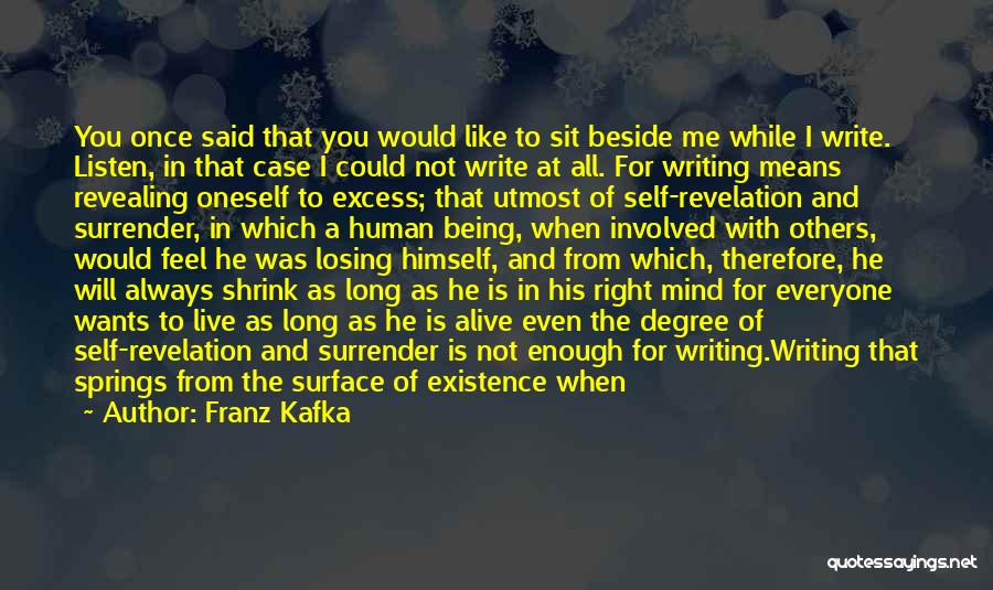 Right Way To Write Quotes By Franz Kafka