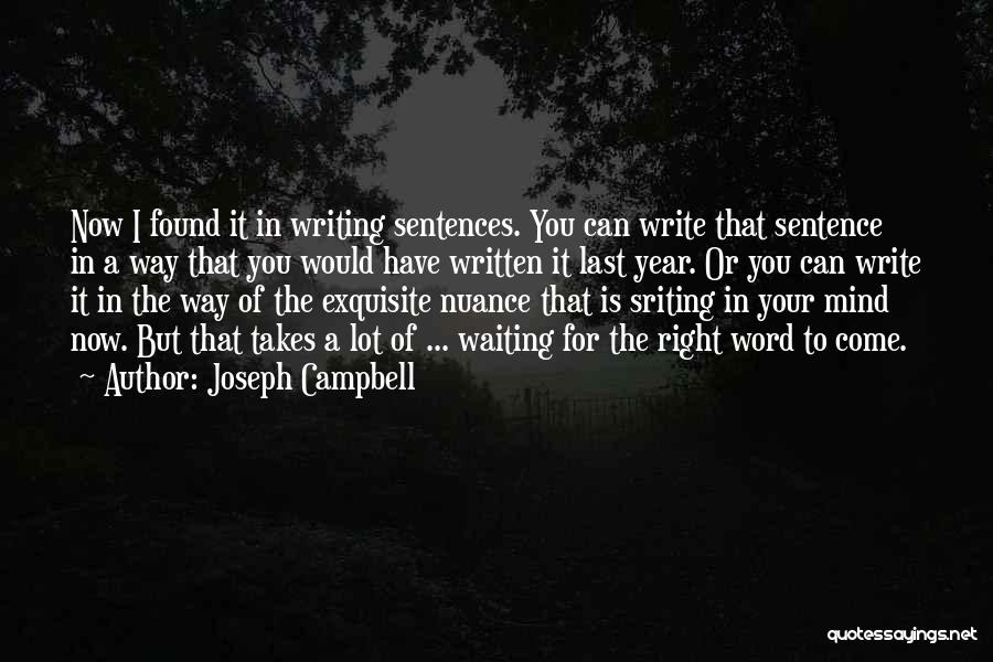 Right Way To Write Quotes By Joseph Campbell