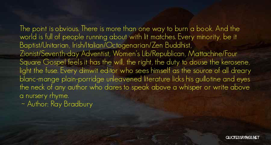 Right Way To Write Quotes By Ray Bradbury