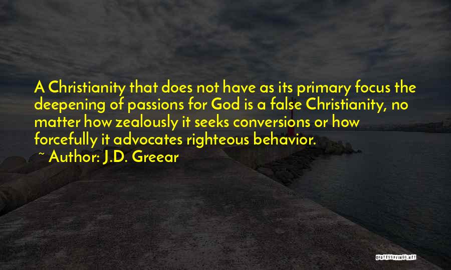 Righteous God Quotes By J.D. Greear