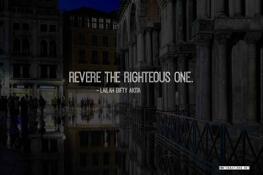 Righteous God Quotes By Lailah Gifty Akita