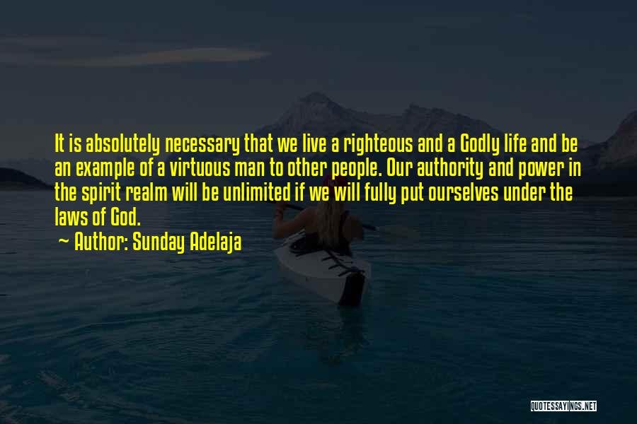 Righteous God Quotes By Sunday Adelaja