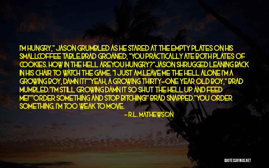 Righteousnesss Quotes By R.L. Mathewson Righteousnesss Quotes By R.L. Mathewson