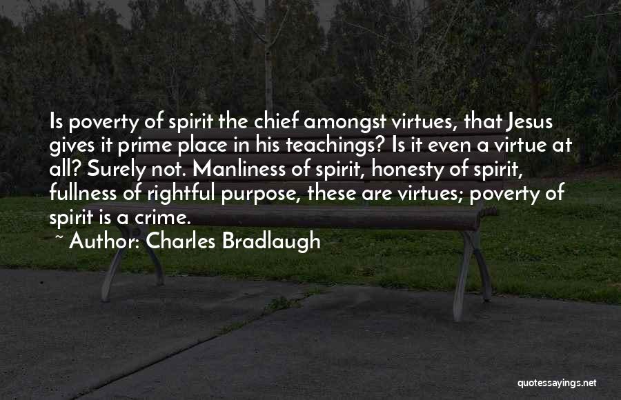 Rightful Place Quotes By Charles Bradlaugh