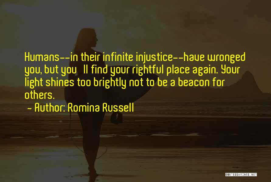 Rightful Place Quotes By Romina Russell