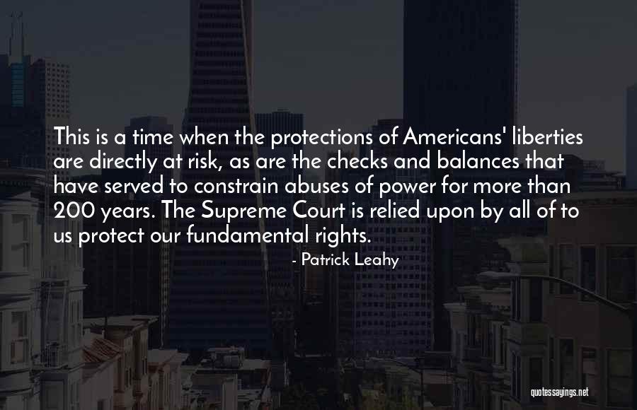 Rights Abuses Quotes By Patrick Leahy Rights Abuses Quotes By Patrick Leahy