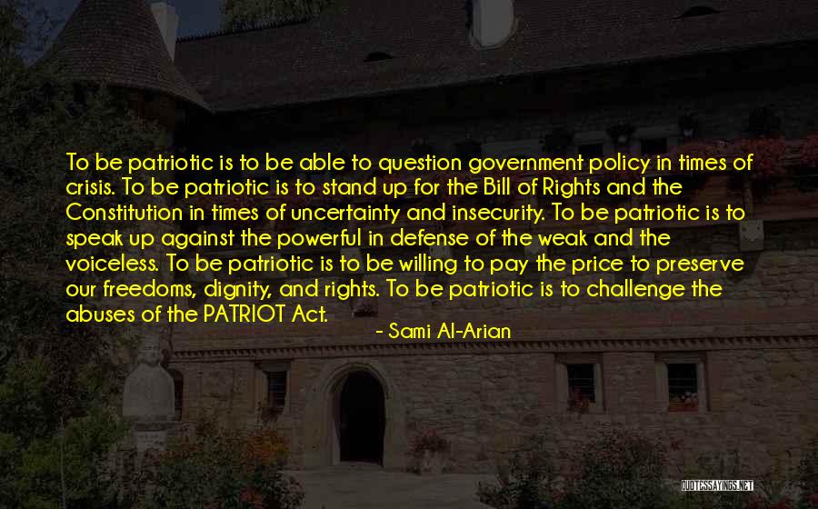 Rights Abuses Quotes By Sami Al-Arian Rights Abuses Quotes By Sami Al-Arian