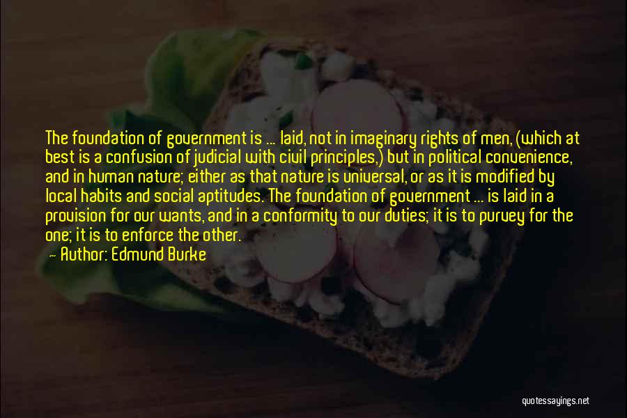 Rights And Duties Quotes By Edmund Burke