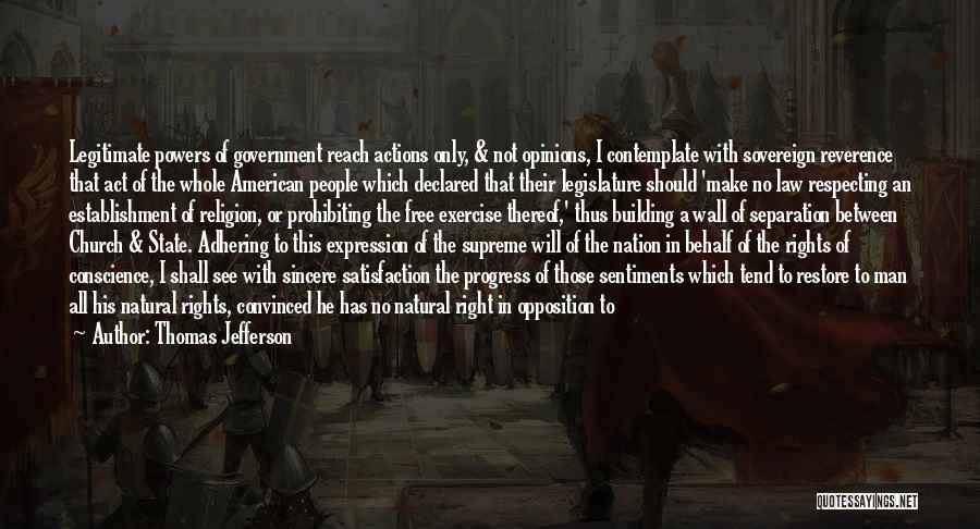 Rights And Duties Quotes By Thomas Jefferson