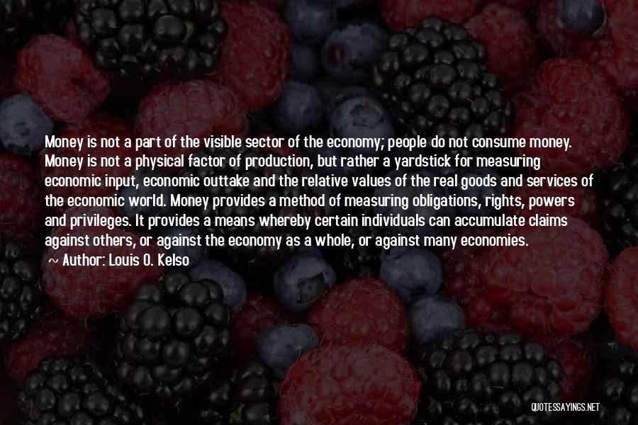 Rights And Privileges Quotes By Louis O. Kelso