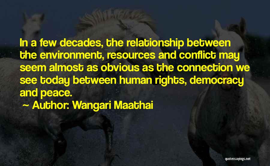 Rights In Relationship Quotes By Wangari Maathai