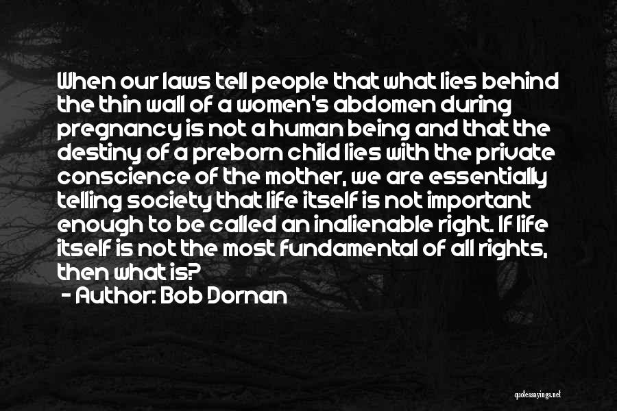 Rights Of A Child Quotes By Bob Dornan