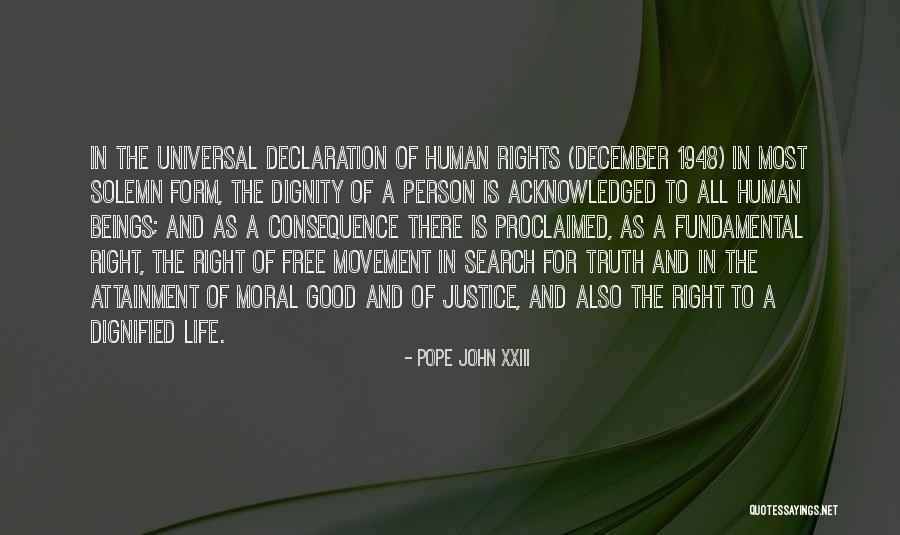 Rights Of A Person Quotes By Pope John XXIII Rights Of A Person Quotes By Pope John XXIII