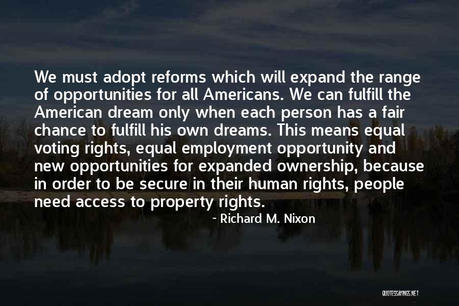 Rights Of A Person Quotes By Richard M. Nixon Rights Of A Person Quotes By Richard M. Nixon