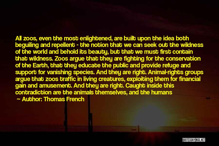 Rights Of Animals Quotes By Thomas French