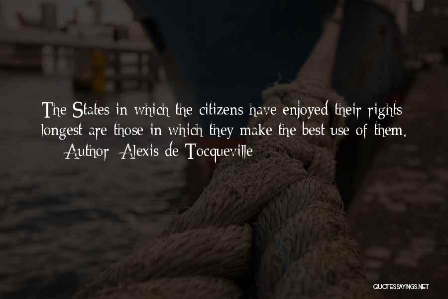 Rights Of Citizens Quotes By Alexis De Tocqueville