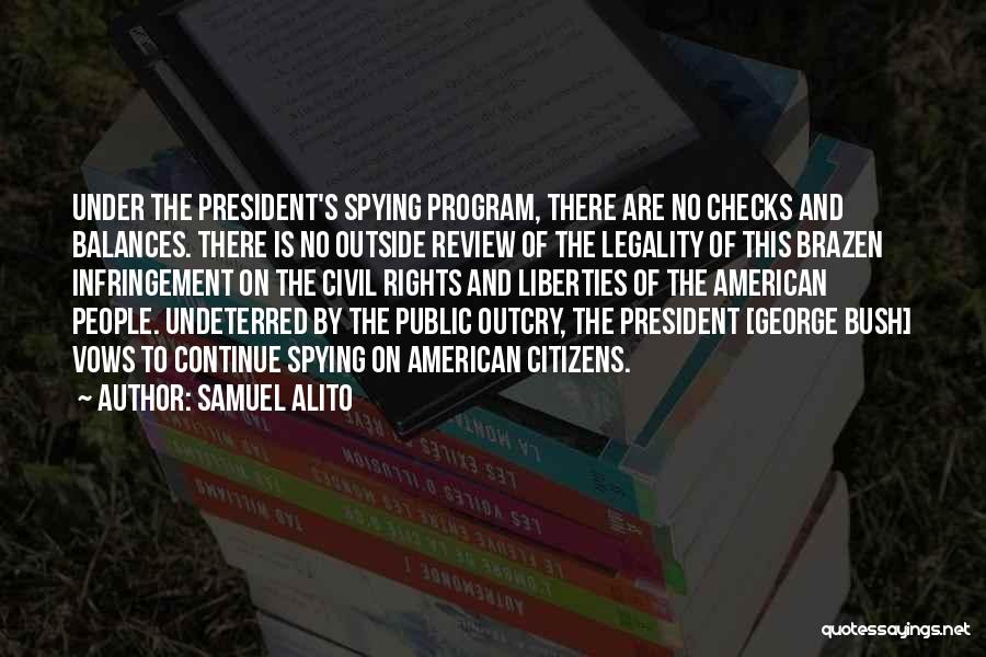 Rights Of Citizens Quotes By Samuel Alito